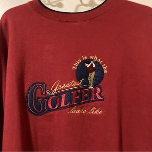 Vintage Y2K Golf Dad Sweatshirt